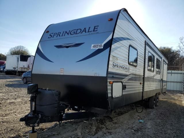2021 Springdale/ Sprinter Travel Trailer