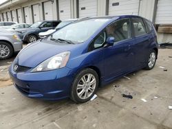 Honda fit Sport salvage cars for sale: 2009 Honda FIT Sport