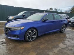 Honda Accord salvage cars for sale: 2022 Honda Accord Sport