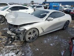 BMW 8 Series salvage cars for sale: 2022 BMW 840I