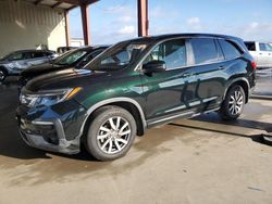 Honda Pilot salvage cars for sale: 2019 Honda Pilot EXL