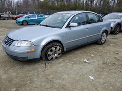 Volkswagen salvage cars for sale: 2003 Volkswagen Passat GLX