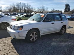 Subaru Forester salvage cars for sale: 2003 Subaru Forester 2.5XS