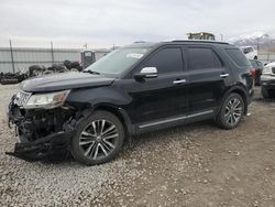 Ford Explorer salvage cars for sale: 2016 Ford Explorer Platinum