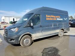 Salvage cars for sale from Copart Tulsa, OK: 2020 Ford Transit T-250