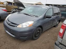 Toyota Sienna ce salvage cars for sale: 2008 Toyota Sienna CE