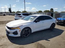 KIA k5 salvage cars for sale: 2021 KIA K5 GT Line