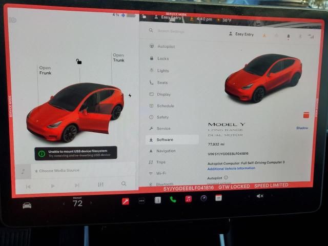 2020 Tesla Model Y