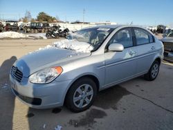 Hyundai salvage cars for sale: 2010 Hyundai Accent GLS