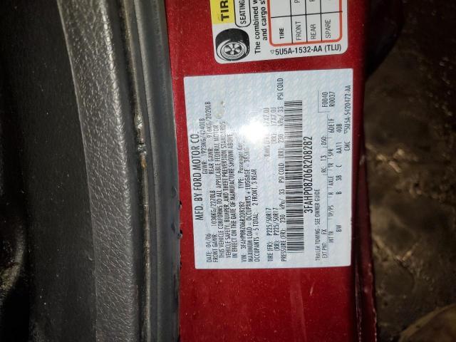 2006 Ford Fusion sel