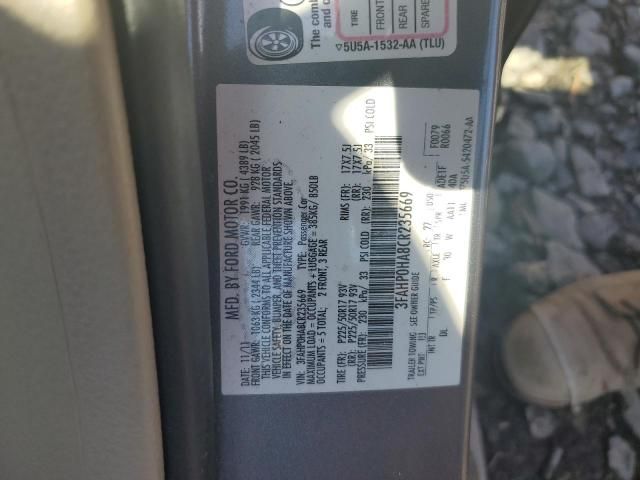 2012 Ford Fusion SE