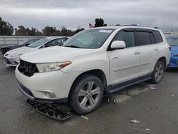 Toyota Highlander salvage cars for sale: 2011 Toyota Highlander Limited