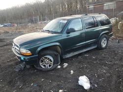 Dodge Vehiculos salvage en venta: 2002 Dodge Durango SLT