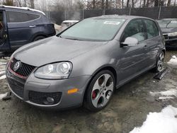 Volkswagen salvage cars for sale: 2009 Volkswagen GTI