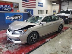 Honda salvage cars for sale: 2016 Honda Accord LX