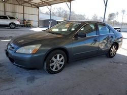 Vehiculos salvage en venta de Copart Cartersville, GA: 2005 Honda Accord EX