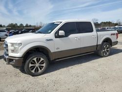 Ford salvage cars for sale: 2015 Ford F150 Supercrew