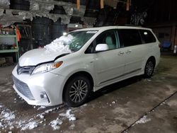 Toyota Sienna xle salvage cars for sale: 2020 Toyota Sienna XLE