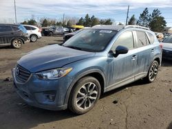 Mazda cx-5 salvage cars for sale: 2016 Mazda CX-5 GT