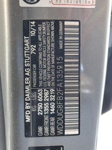 2015 Mercedes-Benz S 550 4matic