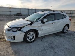 Subaru Impreza salvage cars for sale: 2017 Subaru Impreza Premium Plus