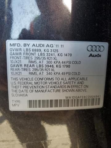 2012 Audi Q7 Prestige