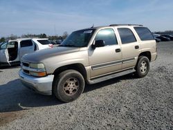 Vehiculos salvage en venta de Copart Lumberton, NC: 2005 Chevrolet Tahoe C1500