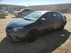 Toyota Corolla salvage cars for sale: 2016 Toyota Corolla L