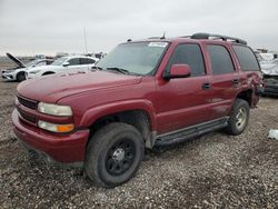 Chevrolet salvage cars for sale: 2005 Chevrolet Tahoe K1500