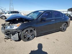 Honda Accord salvage cars for sale: 2016 Honda Accord Sport