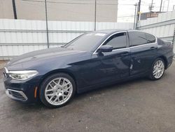 BMW 5 Series salvage cars for sale: 2018 BMW 530E