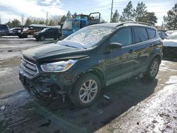 Vehiculos salvage en venta de Copart Denver, CO: 2018 Ford Escape SE