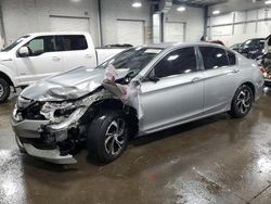 Honda Accord salvage cars for sale: 2017 Honda Accord LX