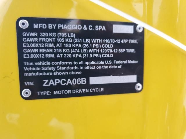 2021 Vespa PRIMAVERA/SPRINT 50