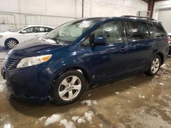 Toyota Vehiculos salvage en venta: 2012 Toyota Sienna LE