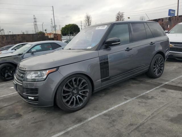 2016 Land Rover Range Rover Supercharged