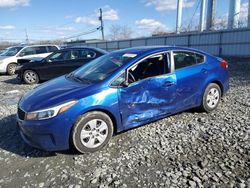 Salvage cars for sale from Copart Windsor, NJ: 2017 KIA Forte LX