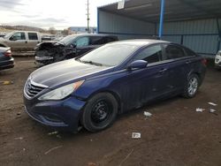 Salvage cars for sale from Copart Colorado Springs, CO: 2011 Hyundai Sonata GLS