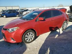 Toyota Corolla salvage cars for sale: 2016 Toyota Corolla L