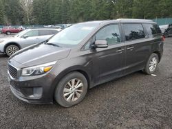 2016 KIA Sedona LX en venta en Graham, WA