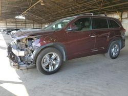 Toyota Highlander Vehiculos salvage en venta: 2019 Toyota Highlander Limited