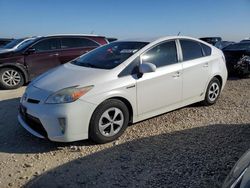 Toyota Prius salvage cars for sale: 2012 Toyota Prius