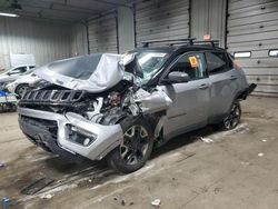 Jeep salvage cars for sale: 2018 Jeep Compass Trailhawk