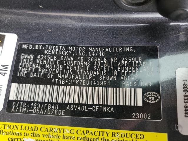 2011 Toyota Camry Base