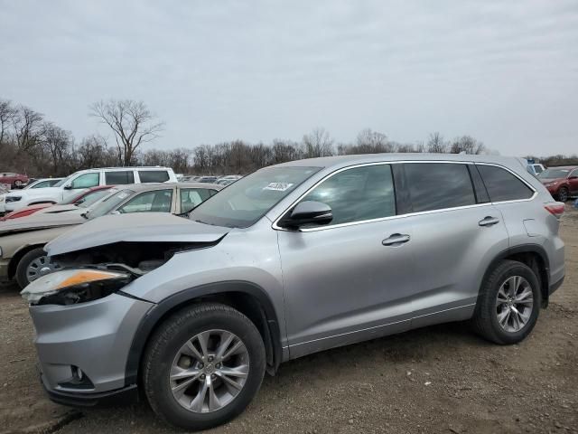 2014 Toyota Highlander LE