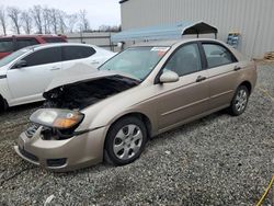 KIA Spectra salvage cars for sale: 2009 KIA Spectra EX