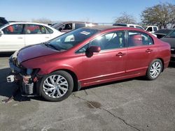 Honda Civic salvage cars for sale: 2007 Honda Civic LX