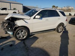 Mercedes-Benz m-Class salvage cars for sale: 2015 Mercedes-Benz ML 350 4matic