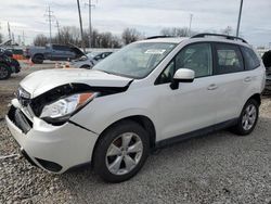 Subaru salvage cars for sale: 2016 Subaru Forester 2.5I Premium