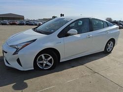 Toyota Prius salvage cars for sale: 2017 Toyota Prius